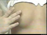 Incest MILF touching her daughter's body